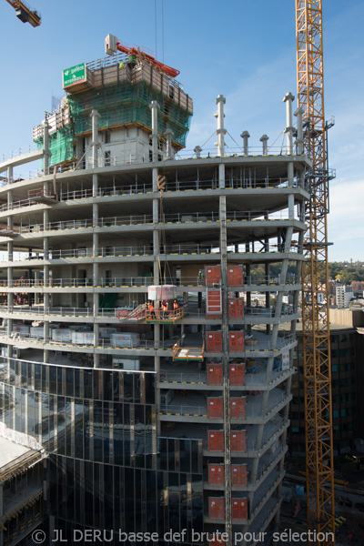 tour des finances à Liège